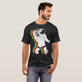 Astronaut mit Boombox Classic T-Shirt (Vorne ganz)