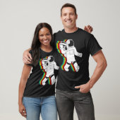 Astronaut mit Boombox Classic T-Shirt (Unisex)