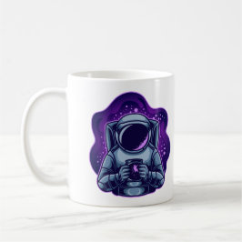 Astronaut mit Schmetterling Kaffeetasse