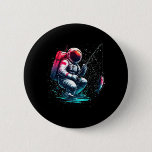 Astronaut Mond Weltraum Shirt Galaxie Shirt Weltra Button