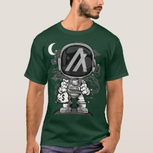 Astronaut Money Algorand ALGO Coin Crypto Token Wi T-Shirt