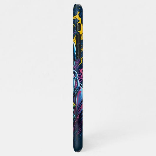 astronaut monkey iPhone hülle (Linke Seite)