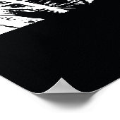 Astronaut Monkey Poster (Ecke)