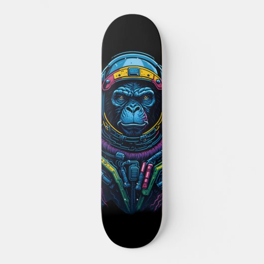 Astronaut Monkey Skateboard (Vorderseite)