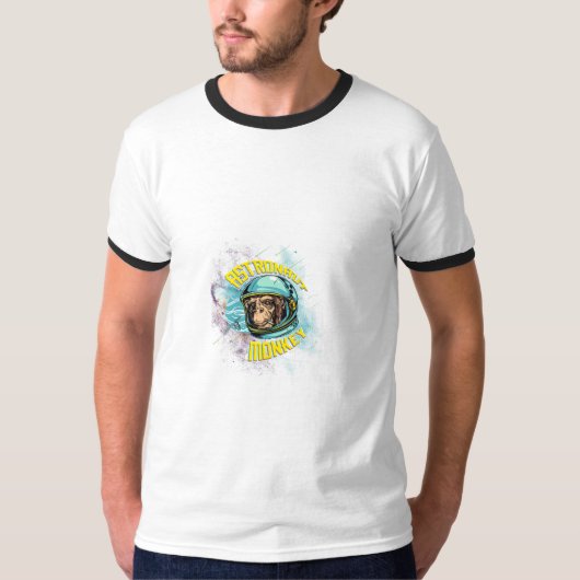 ASTRONAUT MONKEY T-Shirt (Vorderseite)