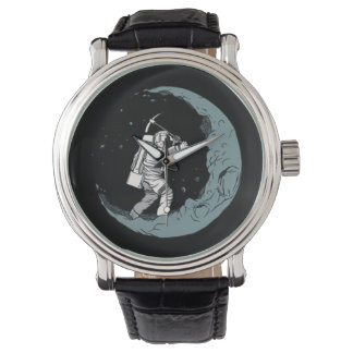 Astronaut Moon Digger Armbanduhr