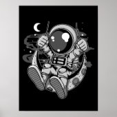 Astronaut Moon Swing Poster (Vorne)