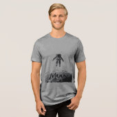 Astronaut Moon T - Shirt (Vorderseite voll)