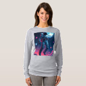 Astronaut Moon T - Shirt | Surreal Space Streetwea (Vorne ganz)