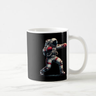 Astronaut Muay Thai Boxen Kickboxen Kinder Männer Kaffeetasse