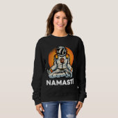 Astronaut Namaste Sweatshirt (Vorne ganz)