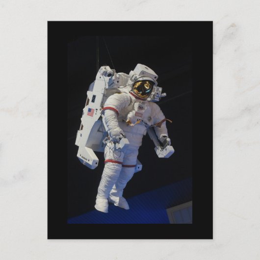 Astronaut Nasa Space Feiertagspostkarte (Vorderseite)