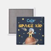 👨 ‍ Astronaut niedlich Space Thema Benutzerdefini Magnet (Vorderseite/Rückseite)