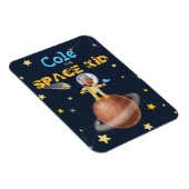 👨  Astronaut niedlich Space Thema Benutzerdefini Magnet (Rechte Seite)
