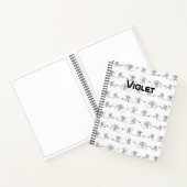 Astronaut-Notebook Notizblock (Innenseite)