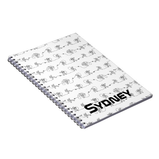 Astronaut-Notebook Notizblock (Rechte Seite)