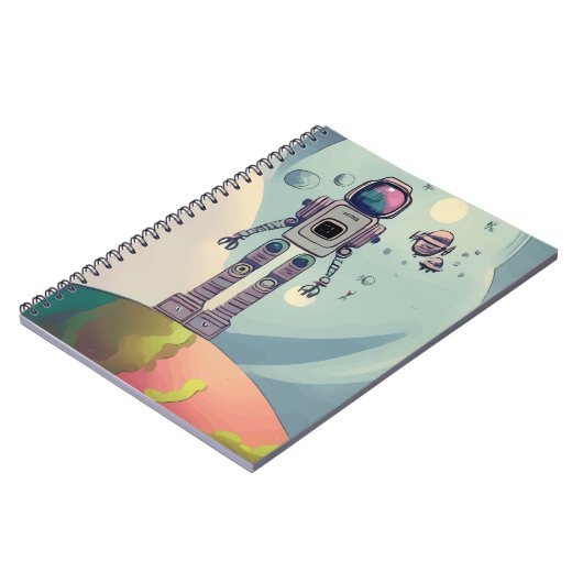 Astronaut Notizblock (Linke Seite)