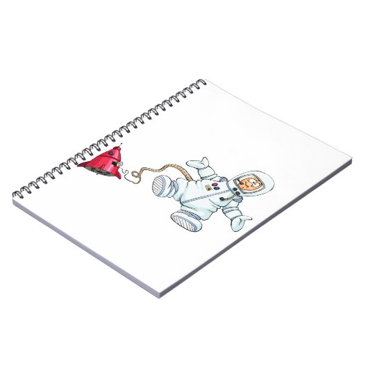 Astronaut Notizblock (Linke Seite)