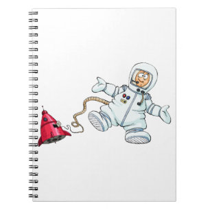 Astronaut Notizblock
