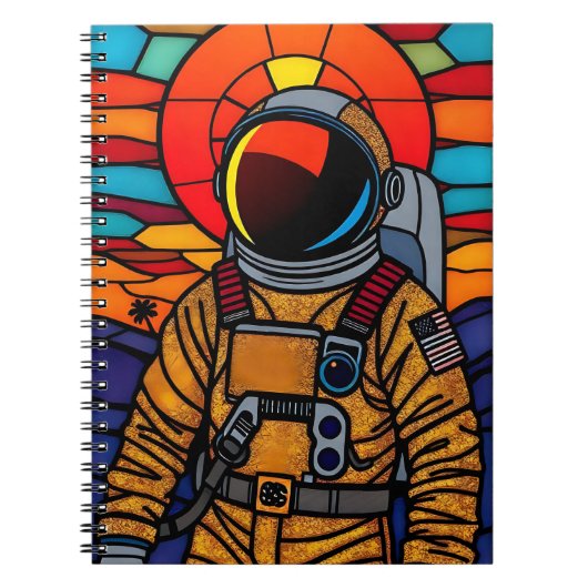 Astronaut Notizblock (Vorderseite)