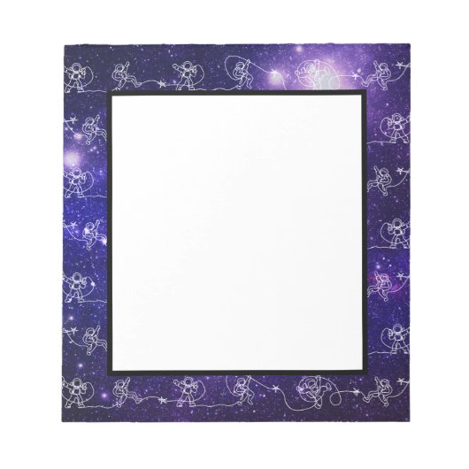 Astronaut Notizblock (Vorderseite)