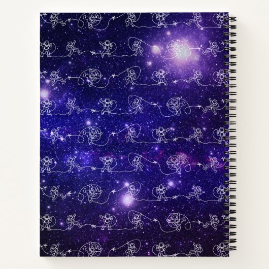 Astronaut Notizblock (Rückseite)