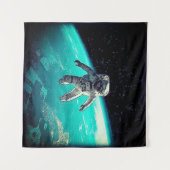 ASTRONAUT OHNE SEIL WANDTEPPICH (Vorderseite (Horizontal))