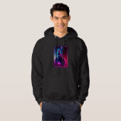 Astronaut On A Motorcycle Space and Science Ficti Hoodie (Vorne ganz)