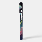 Astronaut on Dino in Space Case-Mate iPhone Hülle (Rückseite / Links)