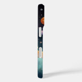 Astronaut on Dino in Space Case-Mate iPhone Hülle (Rückseite / Rechts)