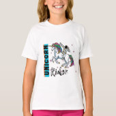 Astronaut on unicorn in this tshirt design  (Vorderseite)