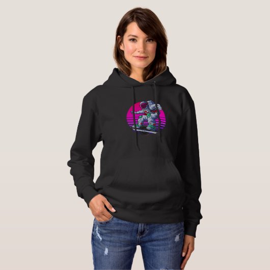 astronaut Onewheel eskate Float owner onewheel Hoodie (Vorne ganz)