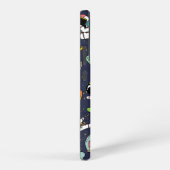 Astronaut Outer Space Cartoon Samsung Galaxy Hülle (Rechte Seite)