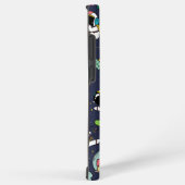 Astronaut Outer Space Cartoon Samsung Galaxy Hülle (Rechte Seite)