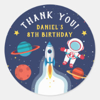 Astronaut Outer Space Geburtstag Vielen Dank