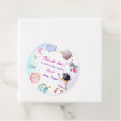 Astronaut Outer Space Geburtstagsparty Geschenkanhänger (Beispiel)