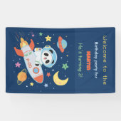 Astronaut Panda Banner (Horizontal)