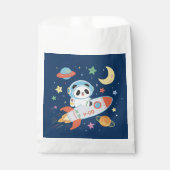 Astronaut Panda Geschenktütchen (Vorderseite)
