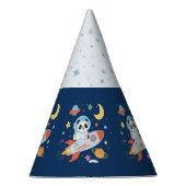 Astronaut Panda - Weltraumthema für Partyhütchen (Rechts)