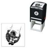Astronaut Permastempel (Beispiel)