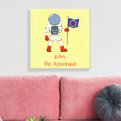 Astronaut Personalisiert Leinwanddruck (Insitu (Wohnzimmer))