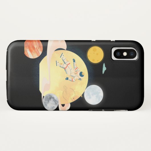 Astronaut phone Case-Mate iPhone hülle (Rückseite (Horizontal))