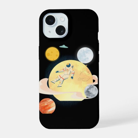 Astronaut phone iPhone 15 hülle (Rückseite)