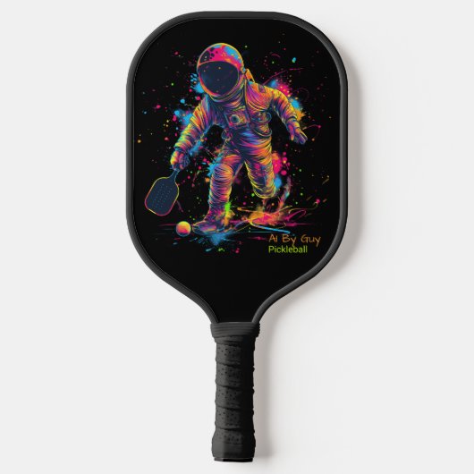 Astronaut Pickleball Paddle Cool Pickleball Paddel (Rückseite)