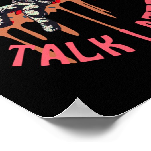 Astronaut Pizza Poster (Ecke)