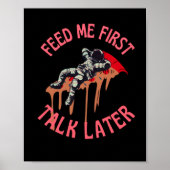 Astronaut Pizza Poster (Vorne)