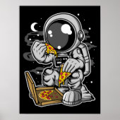 Astronaut Pizza Poster (Vorne)