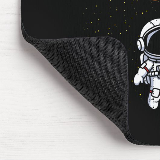 Astronaut Planet Balloons Cute Space Galaxy Boys G Mousepad (Ecke)