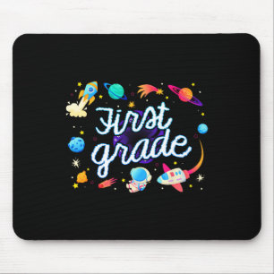 Astronaut Planeten Weltraum Rückkehr zur Schule Er Mousepad