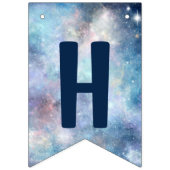 Astronaut & Planets Happy Birthday Banner (Zweite Fahne)